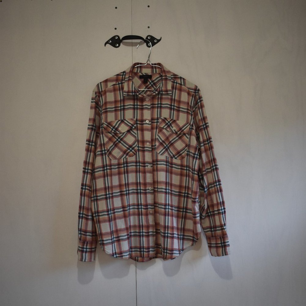J. Crew plaid shirt